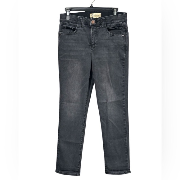 Democracy Ab technology tummy control faded black ankle Jean size 8 - Picture 10 of 10